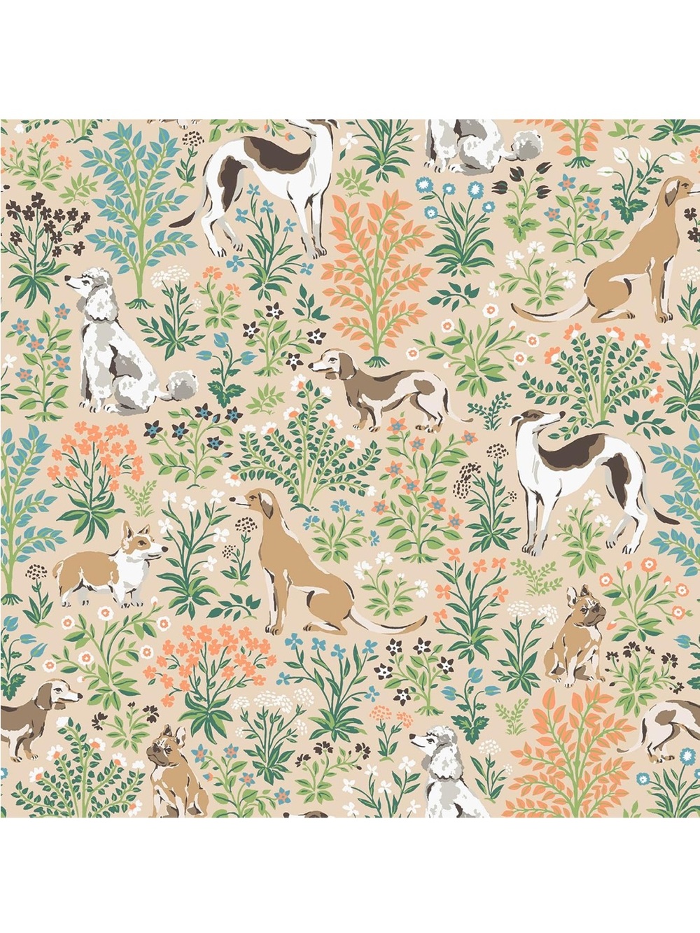NWT NuWallpaper x PrintFresh Must Love Dogs Peel and Stick Wallpaper